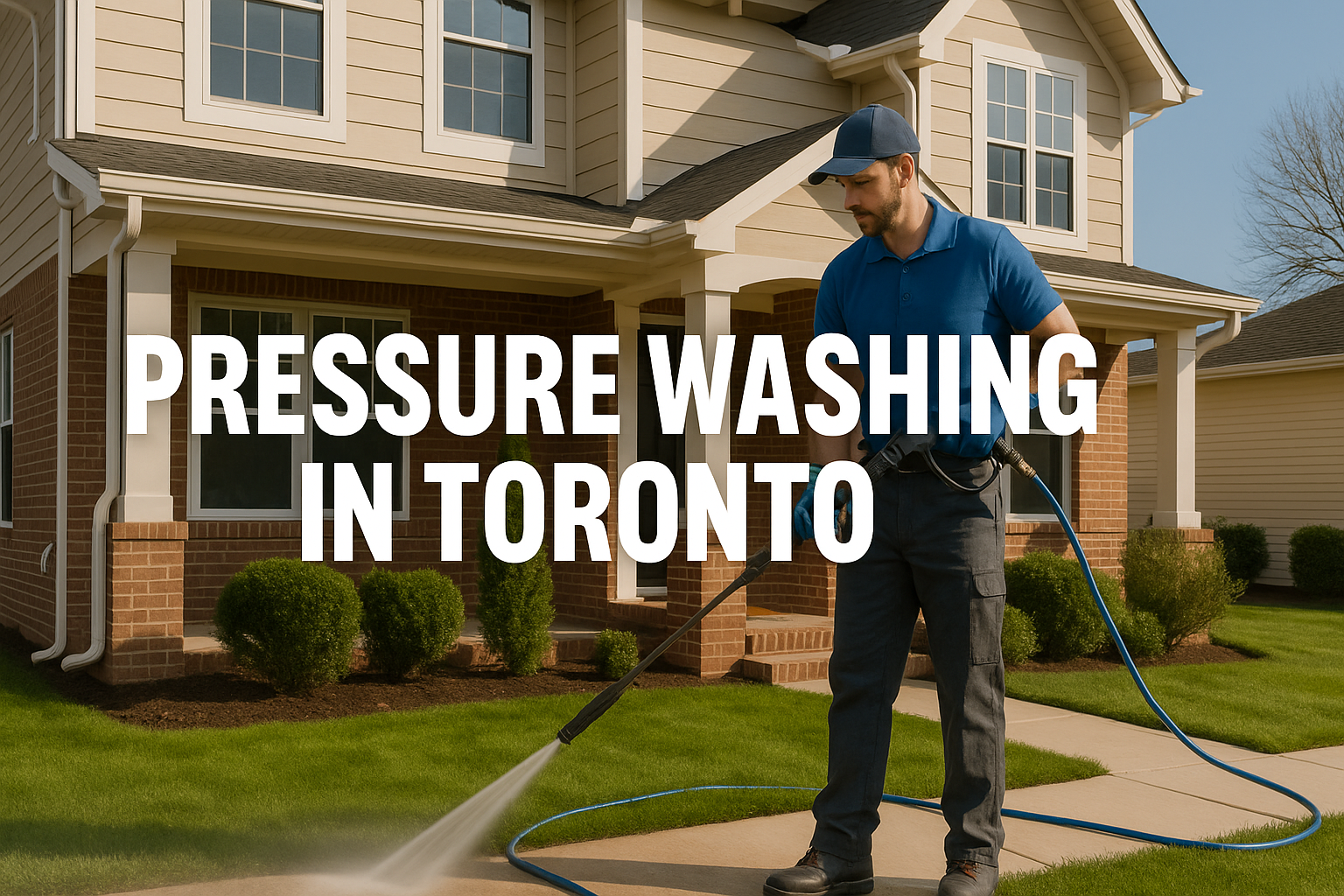 Pressure Washing in Toronto